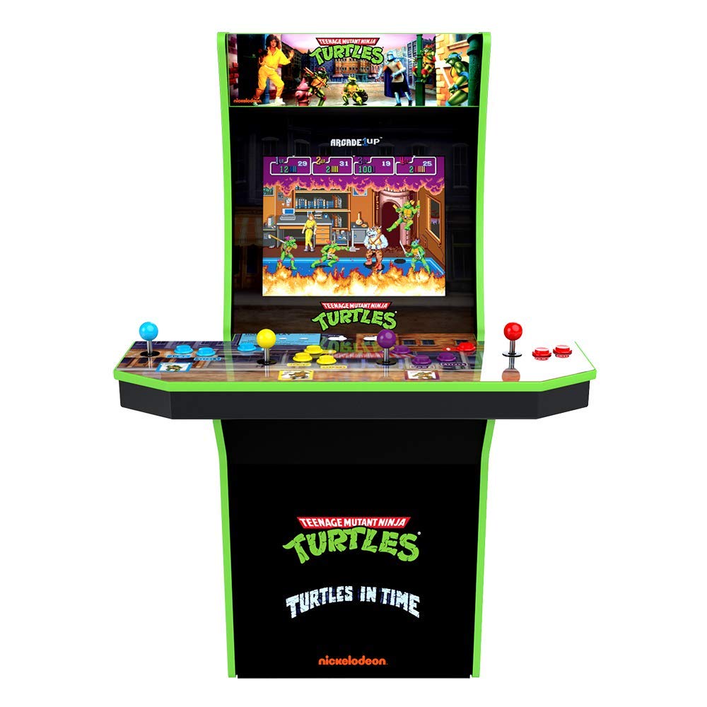 TMNT arcade 1up machine picture