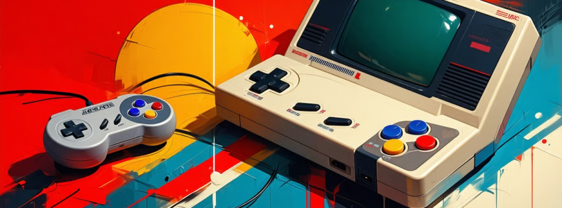 retro gaming collection