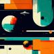 Asteroids arcade game