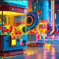 original arcade claw machine design